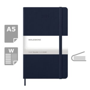 Kalendarz MOLESKINE, ciemnoniebieski (VM399-27/2027)