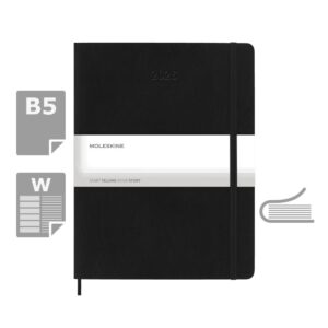Kalendarz MOLESKINE, czarny (VM493-03/2027)